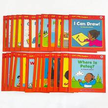 Lachilly First Little Readers Level ABCD E&F G&H Books Set - Kids Learn English Read Phonics & Sight Words Picture Books, Parent-Teacher Guided Reading Books, That Are Just The Right Level For Beginning Readers, Colorful Illustrations For Kids Ages 3-8 (Homeschool Essentials) - Multicolor - View 5
