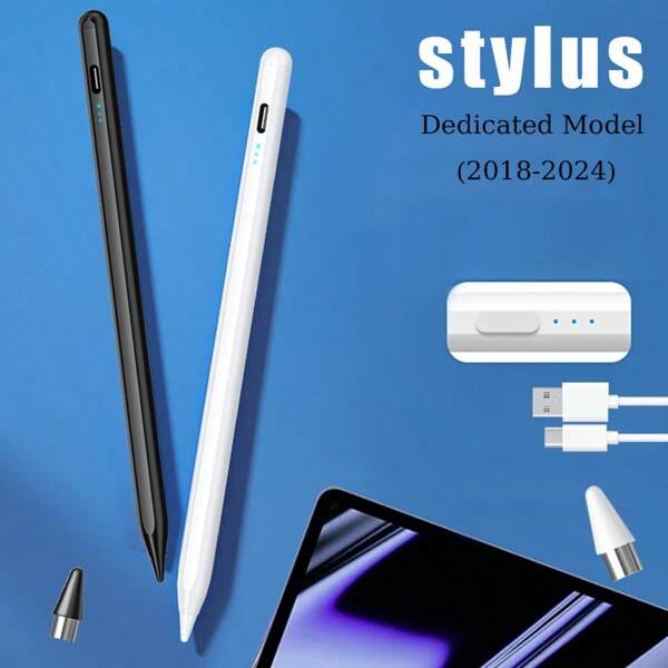 Stylus Pen For IPad 11/10/9/8/7/6, Capacitive Tip, Smooth Writing, Palm Rejection, Fast Charging, Compatible With IPad Air 3/4/5/6/Mini/Ipecac Fro, Essential For Office & Study
