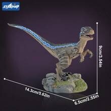 Juego de juguetes de dinosaurios gigantes, grandes juguetes de dinosaurios realistas para niños de 3 a 5 años - Regalos perfectos de dinosaurios para niños en cumpleaños - Figuras de juguete de dinosaurios con detalles pintados a mano - Figuras de dinosaurio gigantes
