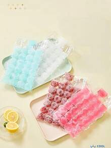 10/50/100 Vegetable, Juice, Puree, Ice Cream, Fruit Ice Cream Ice Cream Bags, Essential For Summer, Low-Temperature Sealed Storage Bags, Homemade Ice Cream Bags And Food Packaging Bags, Party Kitchen Gift Bags, Disposable Lollipop Ice Bags, Crushed Ice Bags, Ice Grid Bags, Ice Cube Bags, Self Sealing Transparent Lollipop Ice Bags - Multicolor - View 8