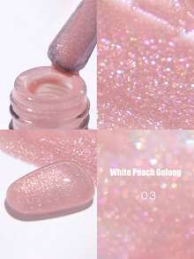 MIANEL 12ML 梦幻婚纱亮片凝胶指甲油 2026 新款流行美白亮片碎钻指甲油 适用于指甲、脚趾甲、UV灯美甲、绿色指甲、白色指甲、粉色指甲、冬季指甲、新年指甲、美甲用品、指甲胶水、按压式美甲 - 彩色 - 查看 22