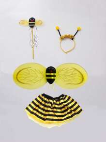 Set da 1-9 pezzi di costumi di performance, api gialle, accessori per performance, coccinelle, polvere dorata, bastoncini da tenere in mano, fasce per la testa a forma di ape, decorazioni di Ognissanti, accessori per costumi da festa, accessori per travestimenti festivi