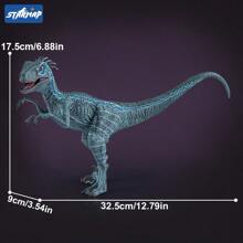 Juego de juguetes de dinosaurios gigantes, grandes juguetes de dinosaurios realistas para niños de 3 a 5 años - Regalos perfectos de dinosaurios para niños en cumpleaños - Figuras de juguete de dinosaurios con detalles pintados a mano - Figuras de dinosaurio gigantes