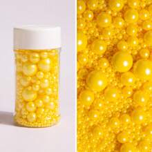 3oz/85g Pearl Sugar Sprinkles, For Cake Decoration, DIY Cake Decorating, Mixed With Metallic Sugar Sprinkles, Suitable For Cakes, Candies, Cupcakes, Macarons, Ice Cream And Various Decorations, Also Applicable For Weddings, Valentine's Day, Halloween, Christmas And Other Occasions, For Decoration Only, Not Edible - Multicolor - View 17