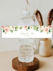 Customized Celebration Labels Personalized Bottle Stickers Customized Name Text Stickers Birthday Baptism Wedding Decoration Water Bottle Label Decoration Supplies,Custom Water Bottle Sticker - Custom Logo Label - Graduation Bottle Label - Birthday Label - Multicolor - View 16