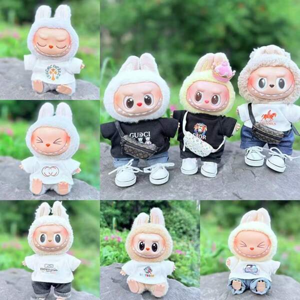 1pc [Clothing Only] 1st & 2nd Generation 17MCLBB Clothing Hanging Ornament, Party Doll Fashion & Modern T-Series
