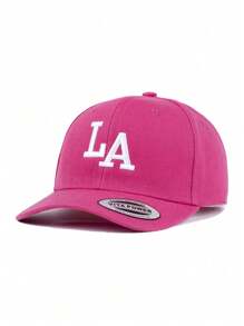 1pc,Women's Letter LA, Los Angeles, 3D Embroidered Baseball Cap,Baseball Game Fits,Basketball,Fall Fits,Sports Style,American Spirit,90's Outfit,Bright Colors For Men And Women,Sports Hip-Hop Cap, Adjustable Outdoor Sun,Protection Casual Cap For Spring & Autumn Travels, Parties And Beach,Y2k Style Youth Hat