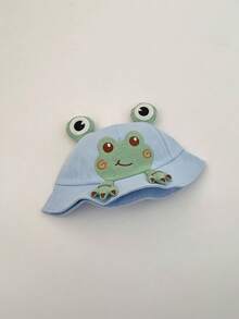 1pc Toddler Frog Patterned Sun Hat, Cute & Versatile, Suitable For Spring/Summer - Multicolor - View 15
