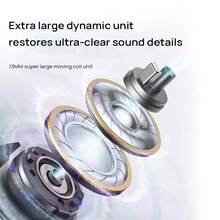 Lenovo LP42 Wireless Bluetooth Earphones, Low Latency Gaming Mode, Stable Connection No Lag, Semi-In-Ear Comfortable Wear, High-Sensitivity Microphone, Pink - Pink - View 4