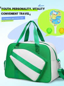 Pickleball Bag, Pickleball Bag With Shoe Compartment, Unisex, Large Capacity Pickleball Racket Bag, Gifts For Men, Gifts For Women, Gifts For Teens - Multicolor - View 8