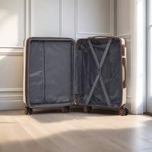 081Carry-On Suitcase 9kg 10kg 23 Kg Travel Jia Wheels 360°Models + 2024 NEW Models And Colors Rose Gold Double Wheel - Màu Hoa hồng đỏ - Xem 4