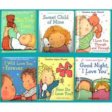 Lachilly I Love You Through And Through / Ten Tiny Toe Love Good Night English Story Picture Books Children Bedtime Reading Education Learning Books, Board Books, Story Book