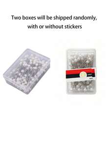 100/200/300 piezas (4*0.45cm) Alfileres de ramo de perlas, cabeza de perla falsa redonda en blanco/rojo/amarillo. Alfileres adecuados para flores transparentes para manualidades DIY, ramos de novia, decoraciones de flor de costura en el pecho, ramos de boda, alfileres de flor para aniversarios de boda, accesorios florales para ramos de boda.