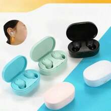 Écouteurs sans fil TWS A6S Bluetooth 5.3 Casque à commande tactile avec micro Écouteurs sport étanches Casque pour tous les smartphones 150 mAh