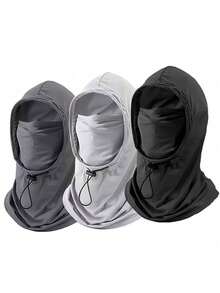 1/2/3 件男女通用夏季防晒面罩，冰丝面罩透气帽，适合户外活动、旅行、徒步旅行、骑自行车滑雪面罩 - 彩色 - 查看 12