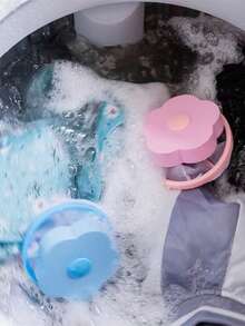 Quitapelos de mascota aleatorio, apto para lavadora, bolas de secadora reutilizables, reduce las arrugas de la ropa y ahorra tiempo de secado - Multicolor - Ver 5