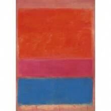 1pc Bảo tàng Mark Rothko Triển lãm Nghệ thuật trừu tượng hiện đại Poster Tranh vải Canvas In tường Hình ảnh cho phòng khách Trang trí nhà Quà tặng Khung tùy chọn - Nhiều màu - Xem 47