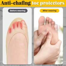 20 pièces Protège-orteils en silicone anti-abrasion et anti-douleur pour femmes portant des talons hauts, des escarpins et hommes portant des Baskets. Idéal pour l'été et l'usage quotidien.