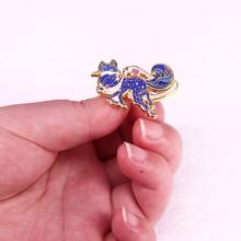 Dream Star Fox Brooch Peripheral Accessories Badge - Multicolor - View 4