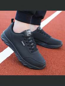 Extra Wide Work Shoes For Chef, Non-Slip, Waterproof, Oil-Resistant Kitchen Shoes, Black Color, Suitable For Outdoor, Casual, Sports, Lightweight - Black - View 5