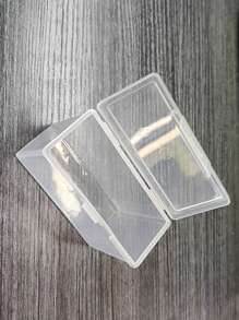 1/2pcs Portable Playing Card Storage Box, Card Container, Jewelry & Small Items Organizer Box, Game Card, ID Card, Name Card Holder