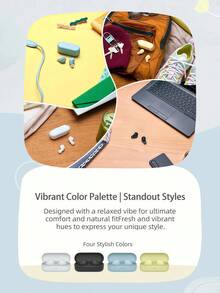 Sony WF-C510 SportBeans 无线 AirLight Fit 全天佩戴 28 小时电池续航 柔和色调 自动降噪过滤器 礼盒（适合情侣/闺蜜）