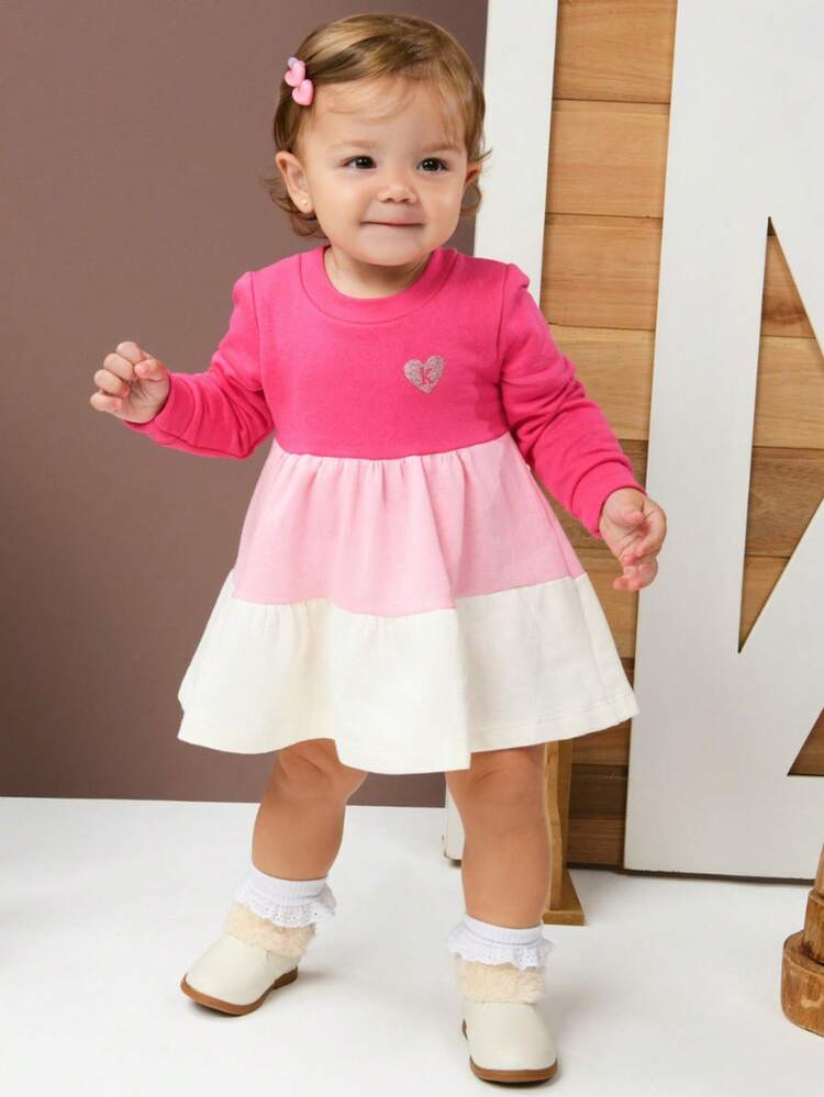 Vestido 3 MARIAS Infantil de MOLETOM com cores sortidas - Bronze - Visão 1