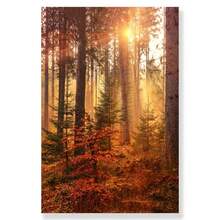 1pc Autumn Country Landscape Lake Tree Animal Deer Forest Canvas Prints And Posters Pumpkin Reed Painting Living Room Picture Decor Optional Frame - Multicolor - View 44