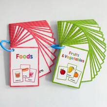 Lachilly Flash Cards Família Educação Pré-escolar Crianças Aprendem Inglês Cartões de Palavras Partes do Corpo Frutas Vegetais Animais Cor e Forma Números Aprendizagem de Inglês para Crianças Brinquedos Montessori Palavras Visuais Cartões de Flash Escola, Aluno, Papelaria, Material Escolar Letras em Inglês, Brinquedos Educativos Pré-Escolar, Palavras Cvc Fonética, Flashcards, Cartões de Terapia, Brinquedos Educativos Pré-Escolar, Cartões de Papelaria, Brinquedos de Emoções, Flashcards, Flashcards, Terapia Ocupacional, Habilidades Motoras Finas, Flashcards para Crianças, Terapia da Fala