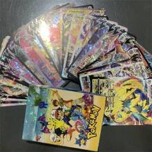 pokemon The Outer Packaging Is Randomly Sent With English Cute Gold Foil Cards Vmax Pokémon Pocket Monster Cards Entertainment Card Collection Battle Card Ornaments Creative Gifts Anime Characters Kawaii Birthday Gifts Christmas Halloween