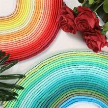 6mm 1/5/10 Strand Flat Round Polymer Clay Beads, Multicolor Loose Spacer Polymer Clay Beads For Jewelry Making, DIY Handmade Bracelet Necklace Jewelry Making Craft Supplies, Soft Clay Material, Art & Craft Beading Supplies