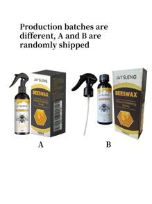 (120 ml) 1 pezzo/2 pezzi Lucidante per mobili spray a base di cera d'api, detergente per legno, lucidante per pavimenti in legno - per salotto, cucina e mobili in legno.Il nostro spray naturale a micro cera d'api rimuove con facilità anni di accumulo di cera e sporcizia, nutrendo e valorizzando la bellezza dei tuoi mobili in legno.