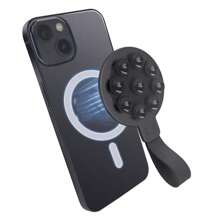 1 Stück Magnetische Silikon Saugnapf Handyhalterung, rutschfester Freisprechhalter, kompatibel mit Smartphones. Kompatibel mit iPhone, Android Telefon, Geschenk zum Geburtstag, Familie, Freunde Handyzubehör