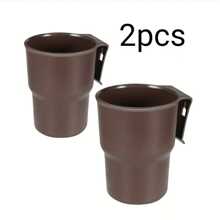 1/2pcs Adjustable Car Cup Holder Expander - Multi-Position Drink Organizer With Vent Clip & Door Mount, Universal Fit Beverage Holder For EV/Sedan/SUV