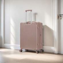 081Carry-On Suitcase 9kg 10kg 23 Kg Travel Jia Wheels 360°Models + 2024 NEW Models And Colors Rose Gold Double Wheel - Màu Hoa hồng đỏ - Xem 2