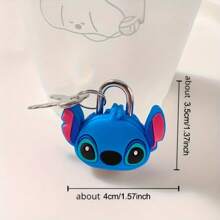 Disney Disney Cartoon Metal Mini Cute Animal Padlocks, Fashion Bag Luggage Security Password Lock (Random Style)