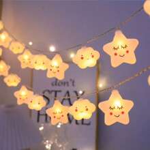 Star Light String, Clouds, Rainbow, Beautiful, Warm, Creative, Suitable For Rooms, Bedrooms, Outdoors