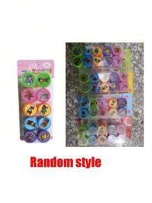 Paw Patrol 10 Pcs Paw Patrol Seal Stamp Cartoon Chase Action Figures Colorful Pattern Birthday Gifts,Anime Stamps For Boys And Girls, Perfect Decorative Pattern Gifts - The Perfect Party Gift, A Holiday Gift For Fans(Random Style)