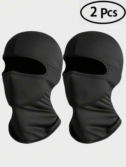 1/2/4/10pcs Balaclava Face Mask, Ski Mask For Men Women, UV Protection Windproof Scarf For Motorcycle Snowboard Cycling