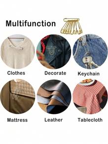 4/5/8/10/12/20Pcs7.5cm Large Pin For Clothes Leather Canvas Blankets Crafts Skirts Kilts