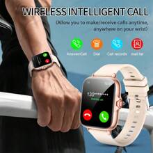 Hot New Comfortable Silicone Band Smart Watch For Men And Women, 1.83" Full Screen Touch, Dial/Answer Calls, Calorie Counter, Multi-Sport Modes, Notification Alerts, Alarm Clock, Suitable For Android And IOS Smartphones, Perfect Gift For Various Festivals And Celebrations