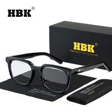 HBK 男士休閒光學眼鏡 方形 TR90 鏡框 獨特鏡腿設計 時尚簡約 透明眼鏡 男女通用 日常配飾與節日禮物 - K39922 - 查看 15