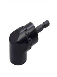 1 pezzo Adattatore per trapano a 105 gradi, attacco esagonale ammortizzante da 1/4", compatibile con chiavi, trapani, avvitatori a batteria e chiavi manuali