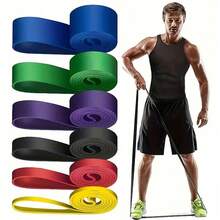 1/3/6pcs Resistance Bands, Exercise Bands Pull Up Assist Bands - Workout Bands Set - Mobility Band Powerlifting Bands For Men And Women Suitable For Stretching, Fitness And Training, Spring Outdoor Exercise Bands, Resistance Bands Set For Legs, Working Out, Muscle Training, Physical, Shape Body, Men Women., Gym - Multicolor - View 2