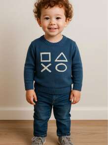 Kit 3 Suéter Masculino Variadas Modelo Infantil Menino Agasalho