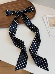 1 Stück/1 Paar Retro Punkte Seidentuch, eleganter langer Schal, vielseitig als Halstuch, Haarband, Gürtel, Taschendekoration (leichte Farbabweichungen möglich aufgrund von Chargenunterschieden), Haarzubehör, Haarzubehör für Frauen, Haarzubehör, Haarzubehör für Frauen, Haarzubehör, Haarstyling-Tools, Locken Haarzubehör, Herbst, Reise, Haarstyling-Tools, Accessoires für Frauen, Harzeug, Herbst, Haar, Haarzubehör, Reise, Haarzubehör für Frauen, Haarzubehör für Frauen, Haarstyling-Tools, Harzeug, Zeug, Schönheitszubehör, Geschenke, Reise, Geschenke für Frauen, Harzeug, Strumpfwaren-Füllungen