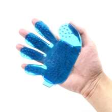 Brosse de bain pour animaux de compagnie, brosse en forme de main à cinq doigts, brosse de toilettage pour animaux de compagnie, fournitures de bain pour chats et chiens, brosse de massage pour le bain, brosse d'épilation