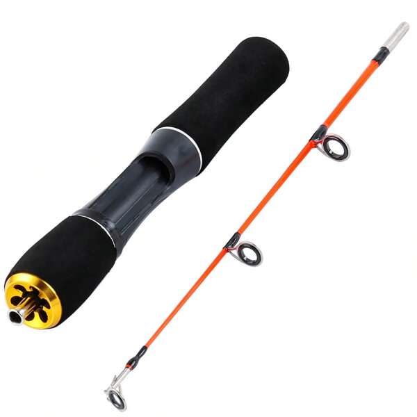 Sougayilang Ultraleichte Winter Eis Angelrute Tragbare Winter Eis Angelrute Spinning Casting Eis Winter Angelrute Ausrüstung