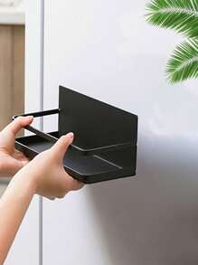 1 Stück magnetisches Seitenfach für Waschmaschine zum Aufhängen an der Wand, Kleiderbügler Aufbewahrungsorganizer für das Badezimmer