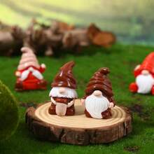 5/10/20pcs Mini Gnome Garden Decor, Light Up Your Miniature Landscape, Create Your Own Fairy Tale Corner
